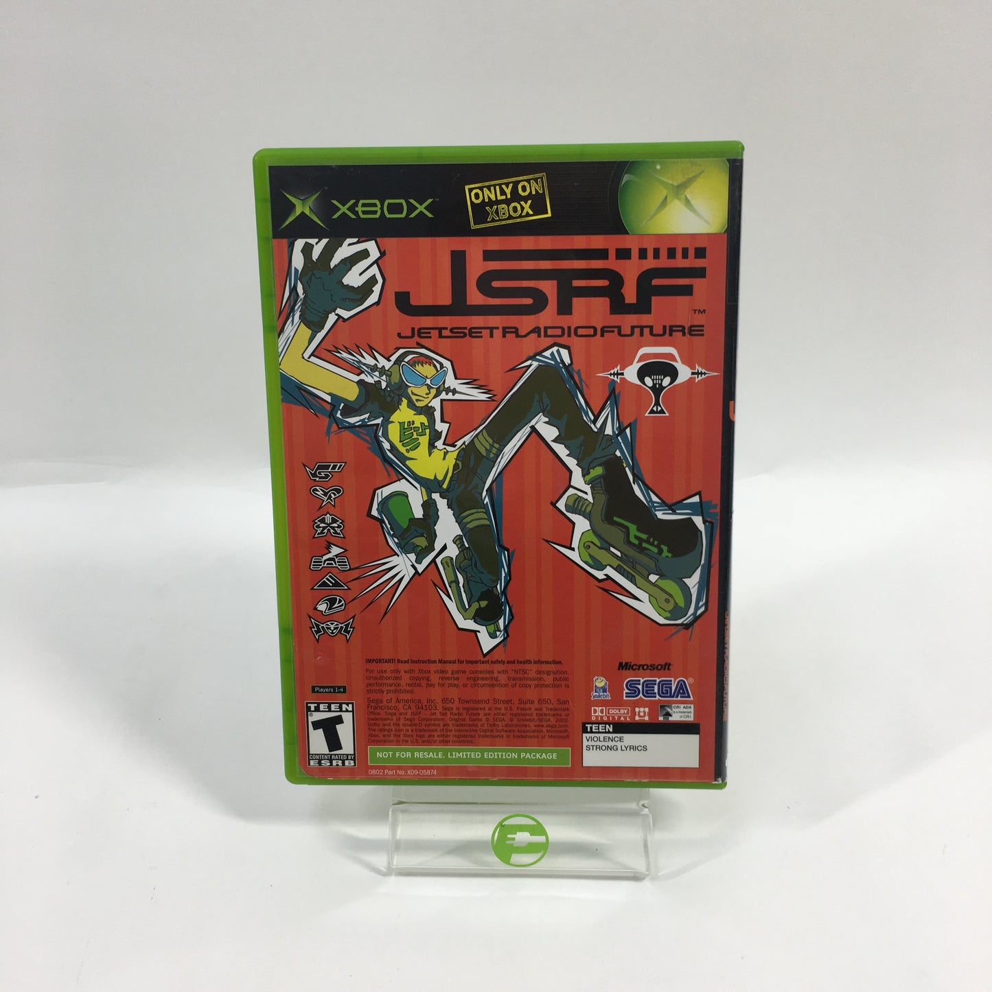 Sega GT 2002 & JSRF (Microsoft Xbox, 2002)