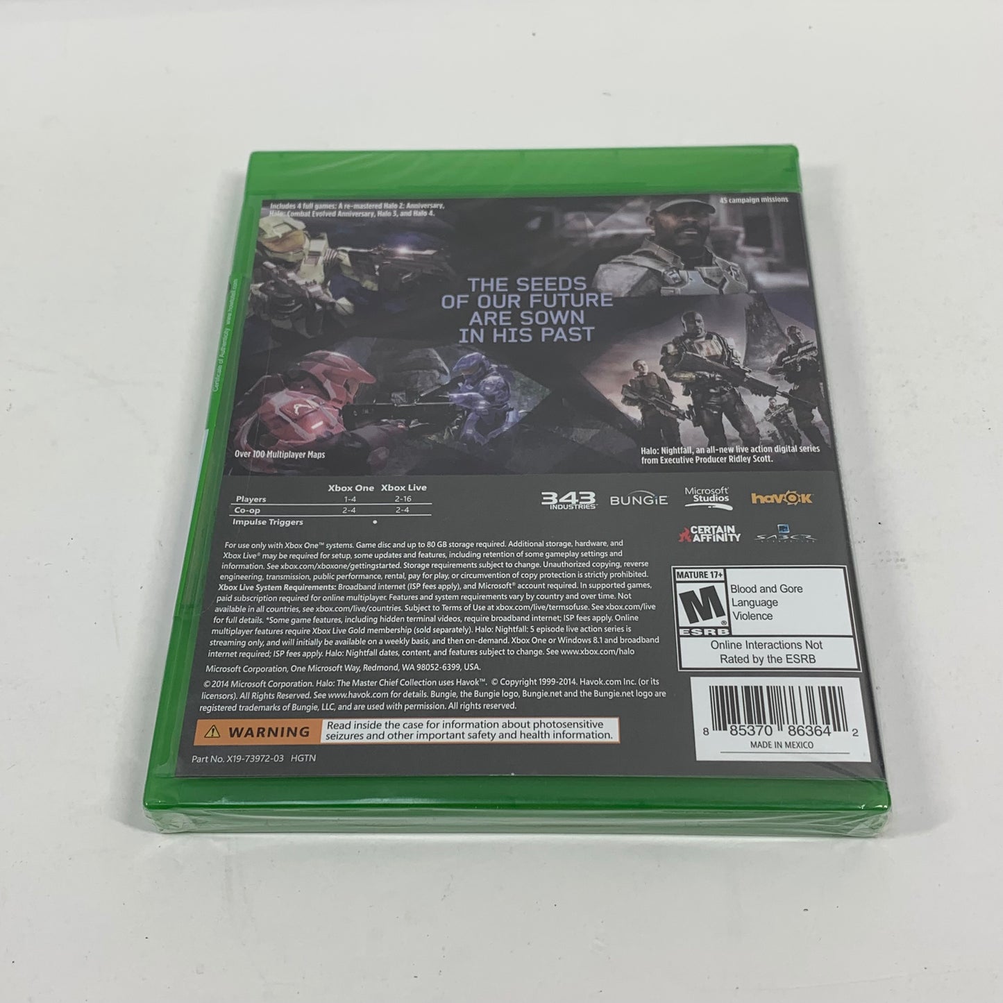 New Halo: The Master Chief Collection (Microsoft Xbox One, 2014)