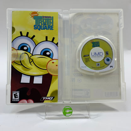 SpongeBob's Truth or Square (Sony PlayStation Portable PSP, 2009)