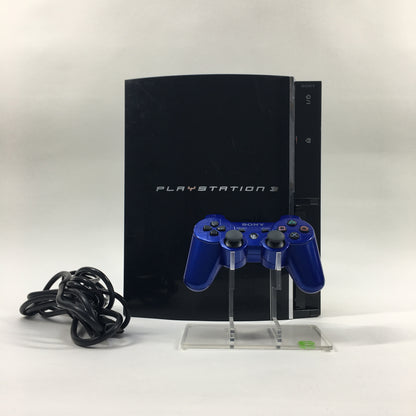 Sony PlayStation 3 Fat PS3 60GB Black Console Gaming System CECHA01