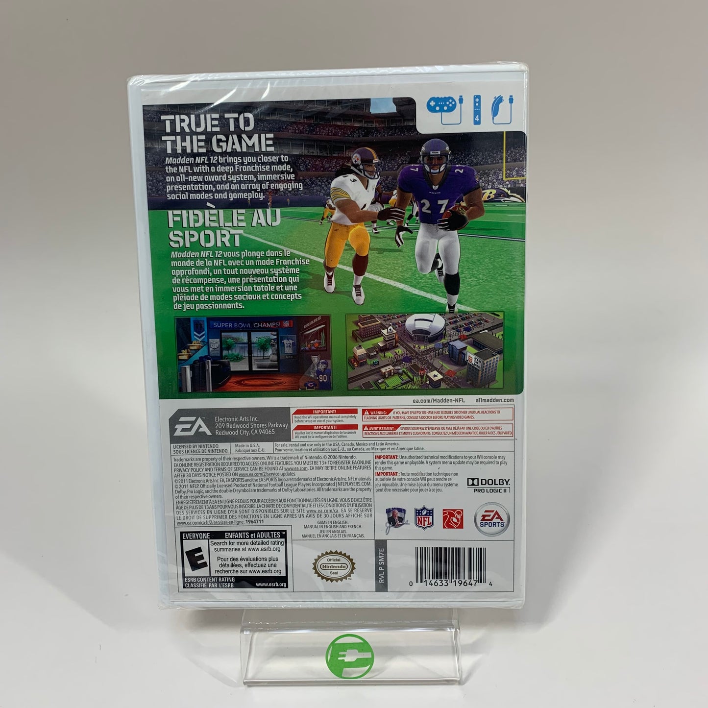 New Madden NFL 12 (Nintendo Wii, 2011)