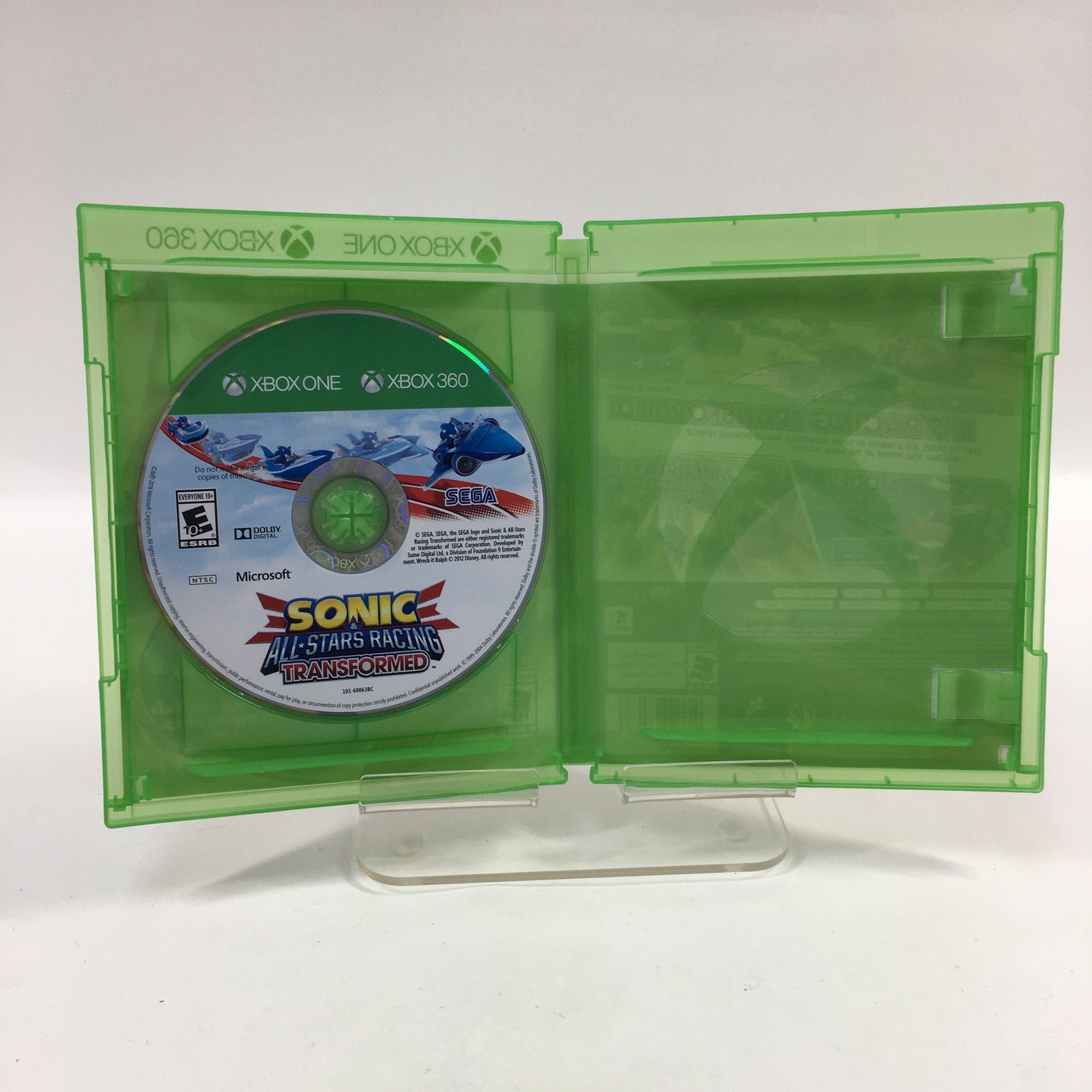 Sonic & All-Stars Racing Transformed (Microsoft Xbox One, 2016)