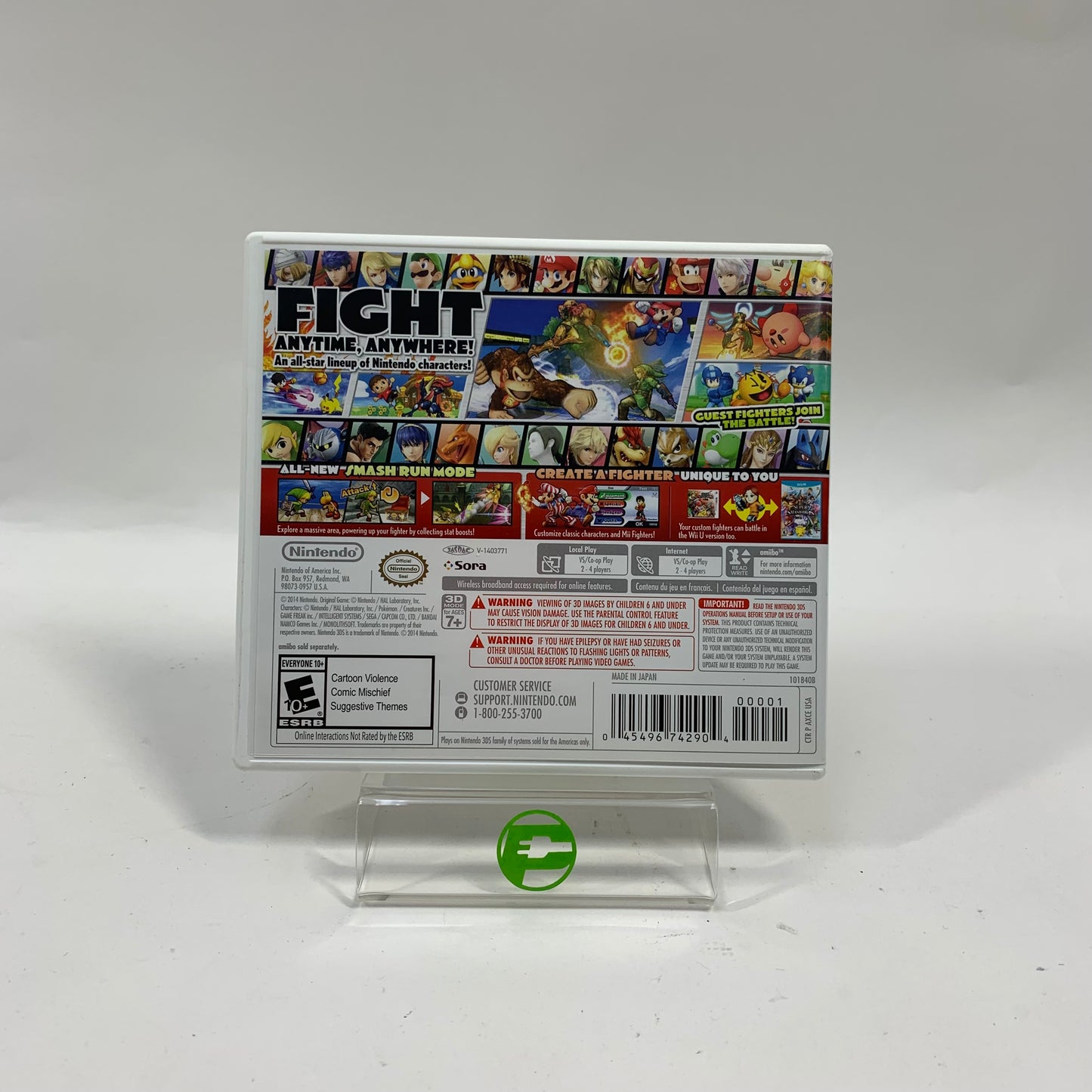 Super Smash Bros for Nintendo 3DS (Nintendo 3DS, 2014)