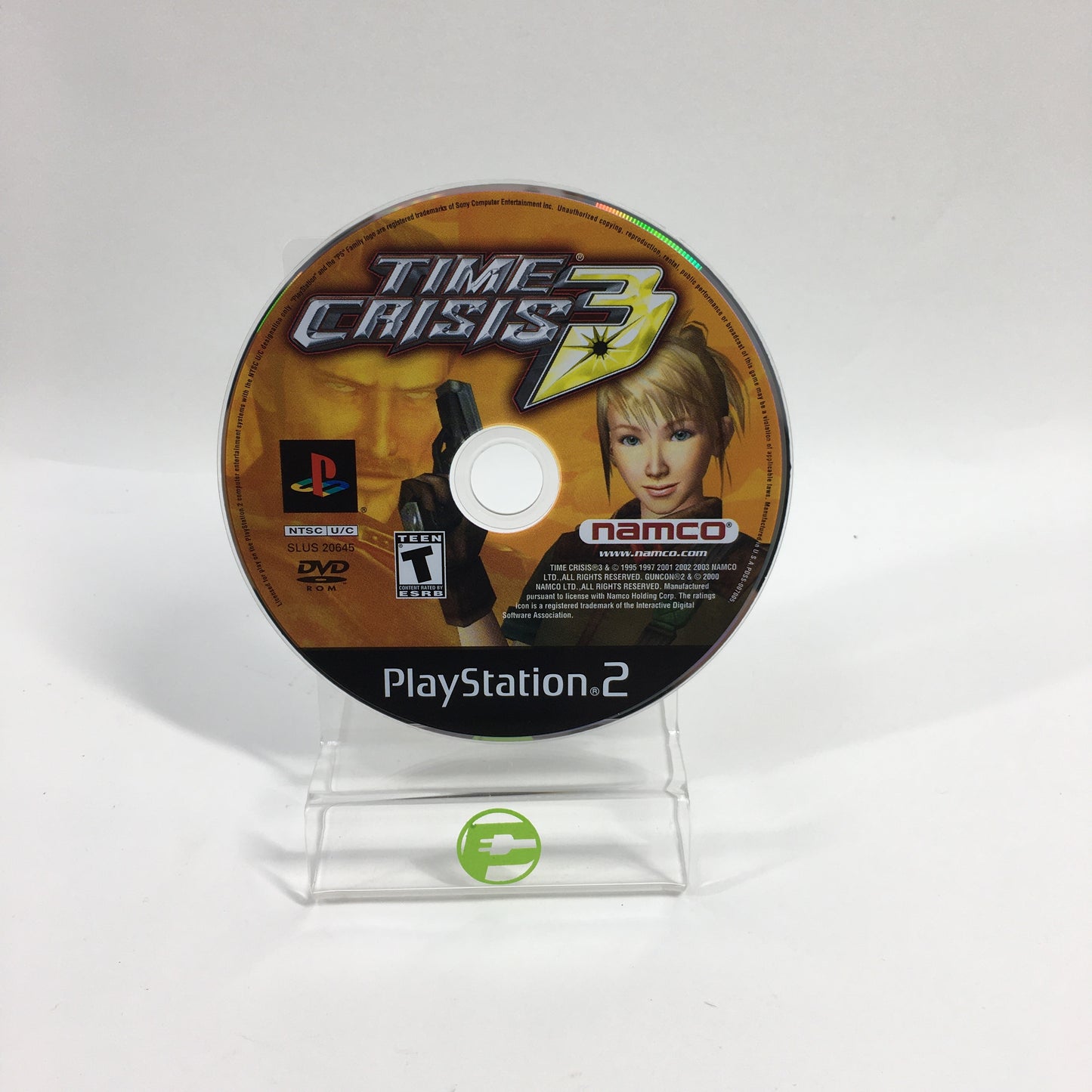 Time Crisis 3 [Gun Bundle] (Sony PlayStation 2 PS2, 2003)