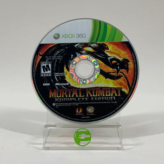 Mortal Kombat [Komplete Edition] (Microsoft Xbox 360, 2012) Disc Only