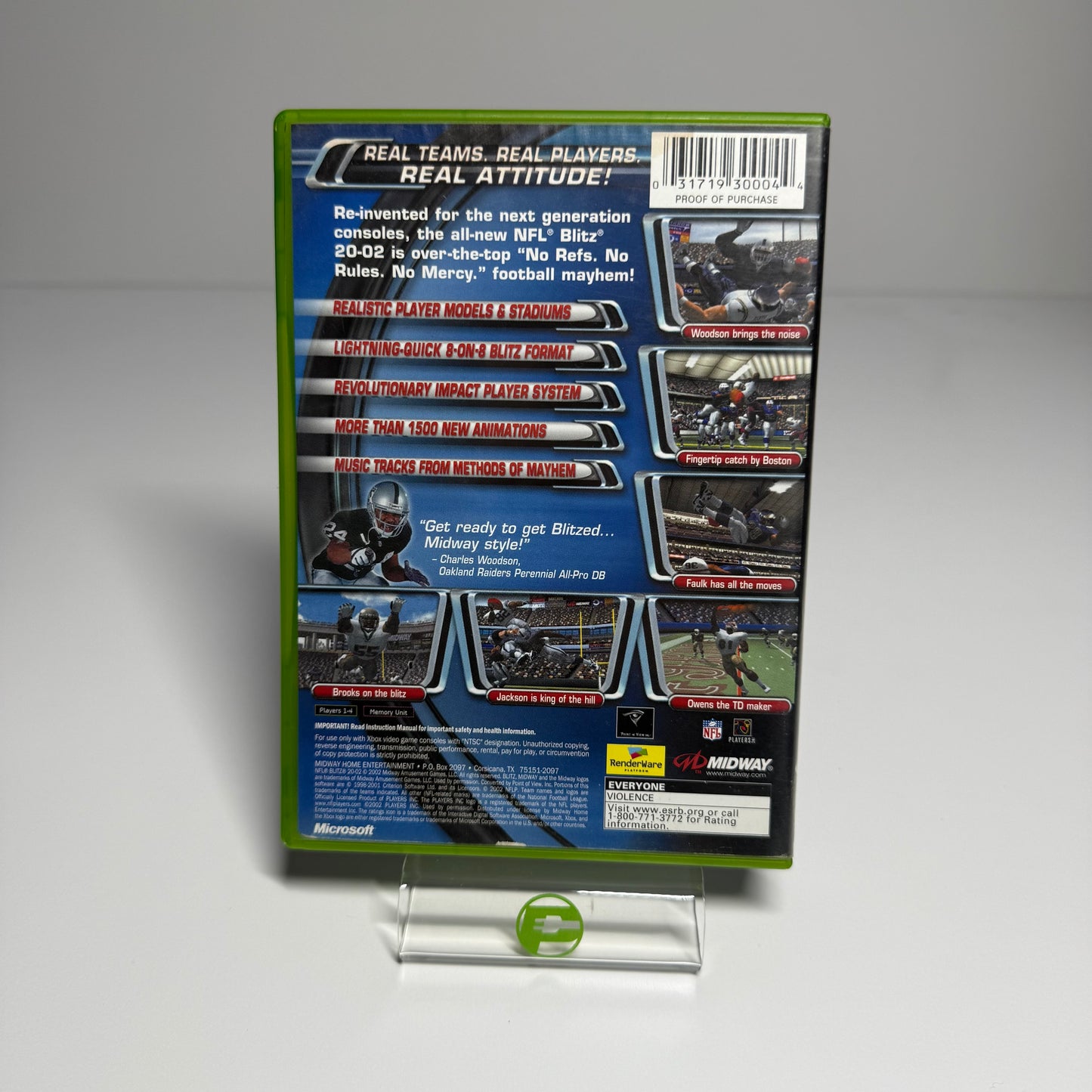 NFL Blitz 2002 (Microsoft Xbox, 2002)