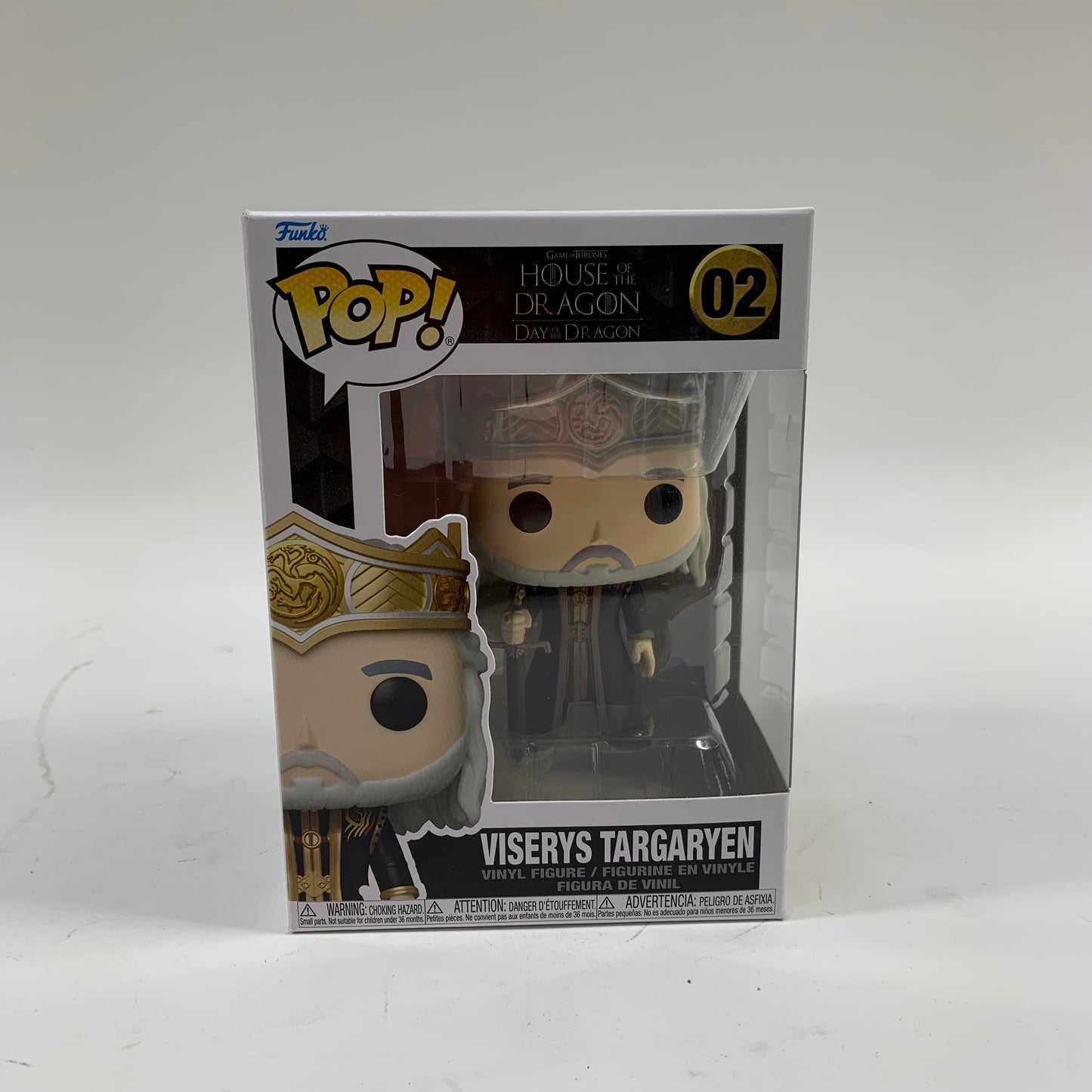 New Funko POP! House of the Dragon Vinyl Figure Viserys Targaryen #02