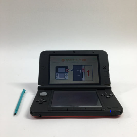 Japanese Nintendo 3DS LL Handheld Game Console Only SPR-S-JPN-C0 Red Region Lock