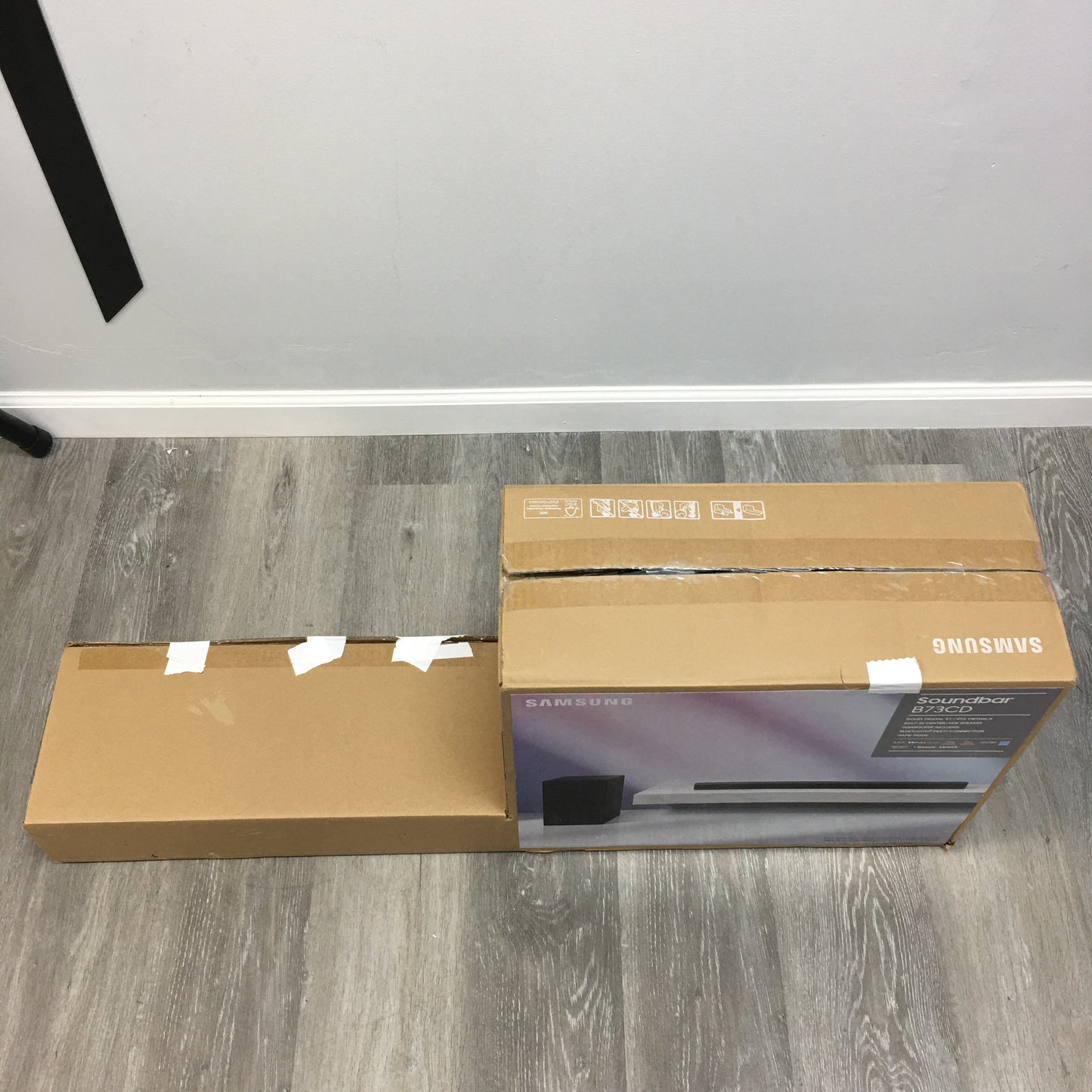 Samsung 5.1 Channel Soundbar with DTS Virtual:X & Wireless Subwoofer HW-B73CD