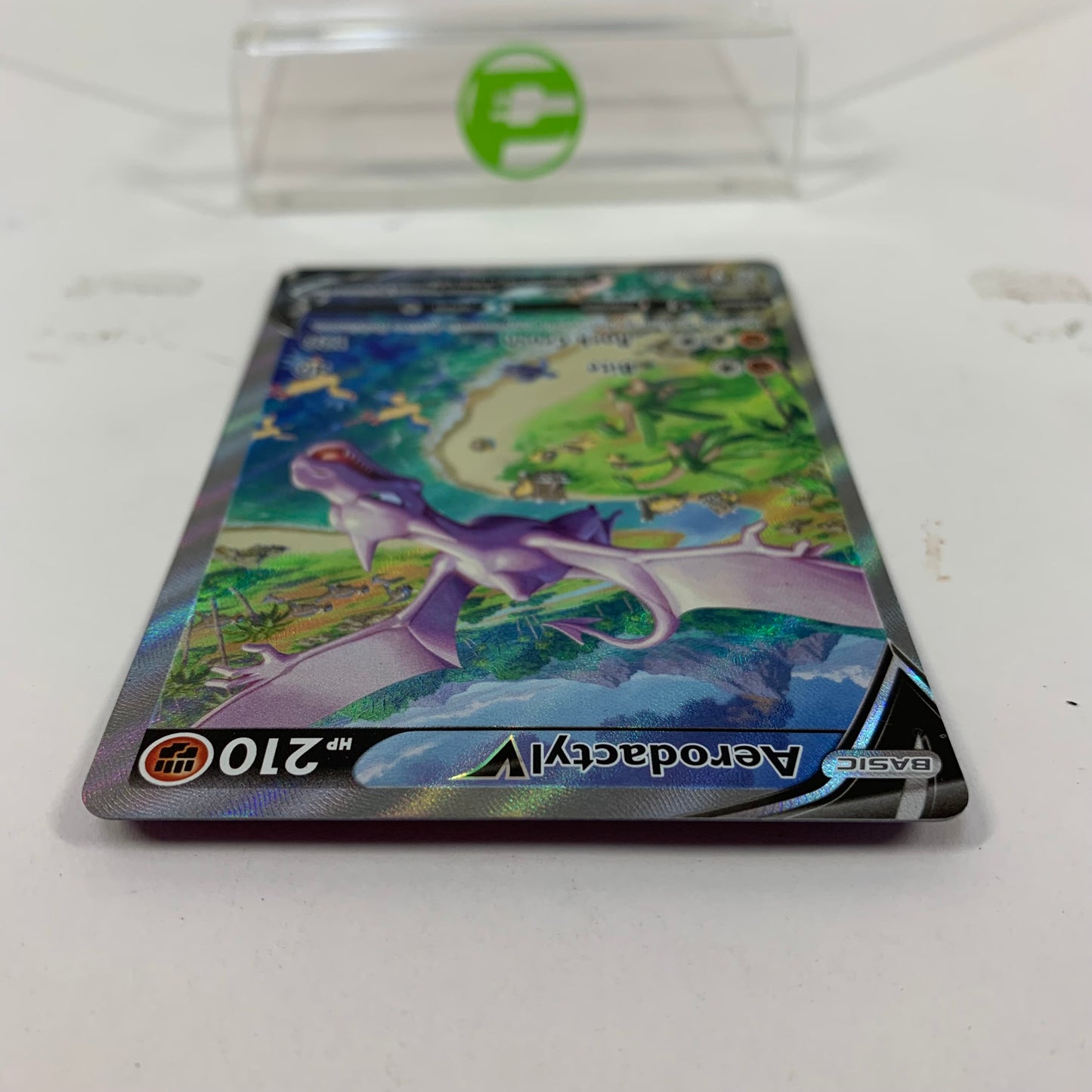 Pokémon TCG Sword & Shield - Lost Origin Aerodactyl V 180/196 Holo Textured