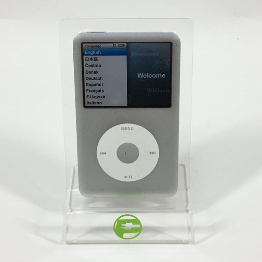 Apple iPod Classic 6th Gen 80GB Silver MB029LL/A