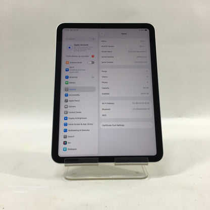 WiFi Only Apple iPad 10th Gen 64GB Silver MPQ03LL/A