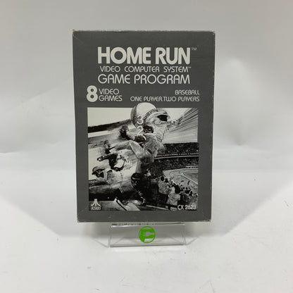 Home Run [Gray Box] (Atari 2600, 1986)