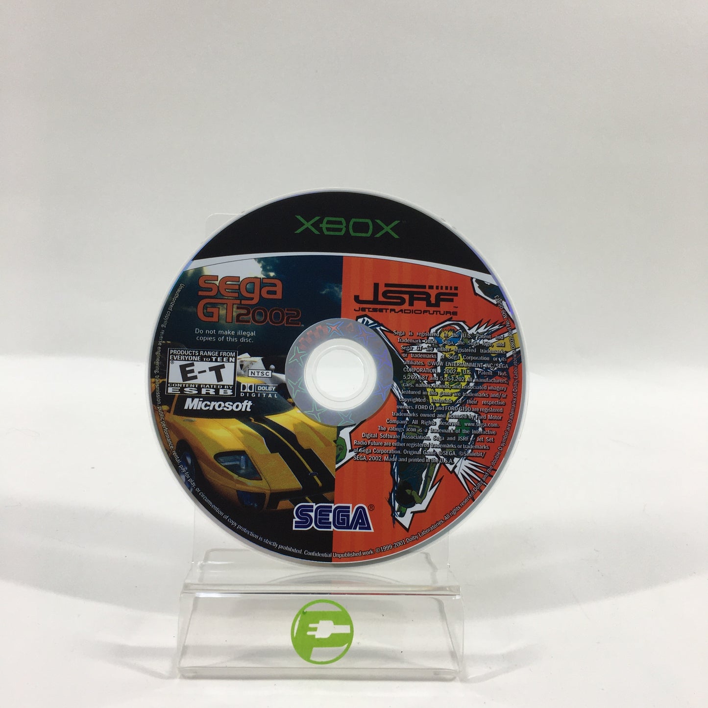 Sega GT 2002 & JSRF (Microsoft Xbox, 2002)