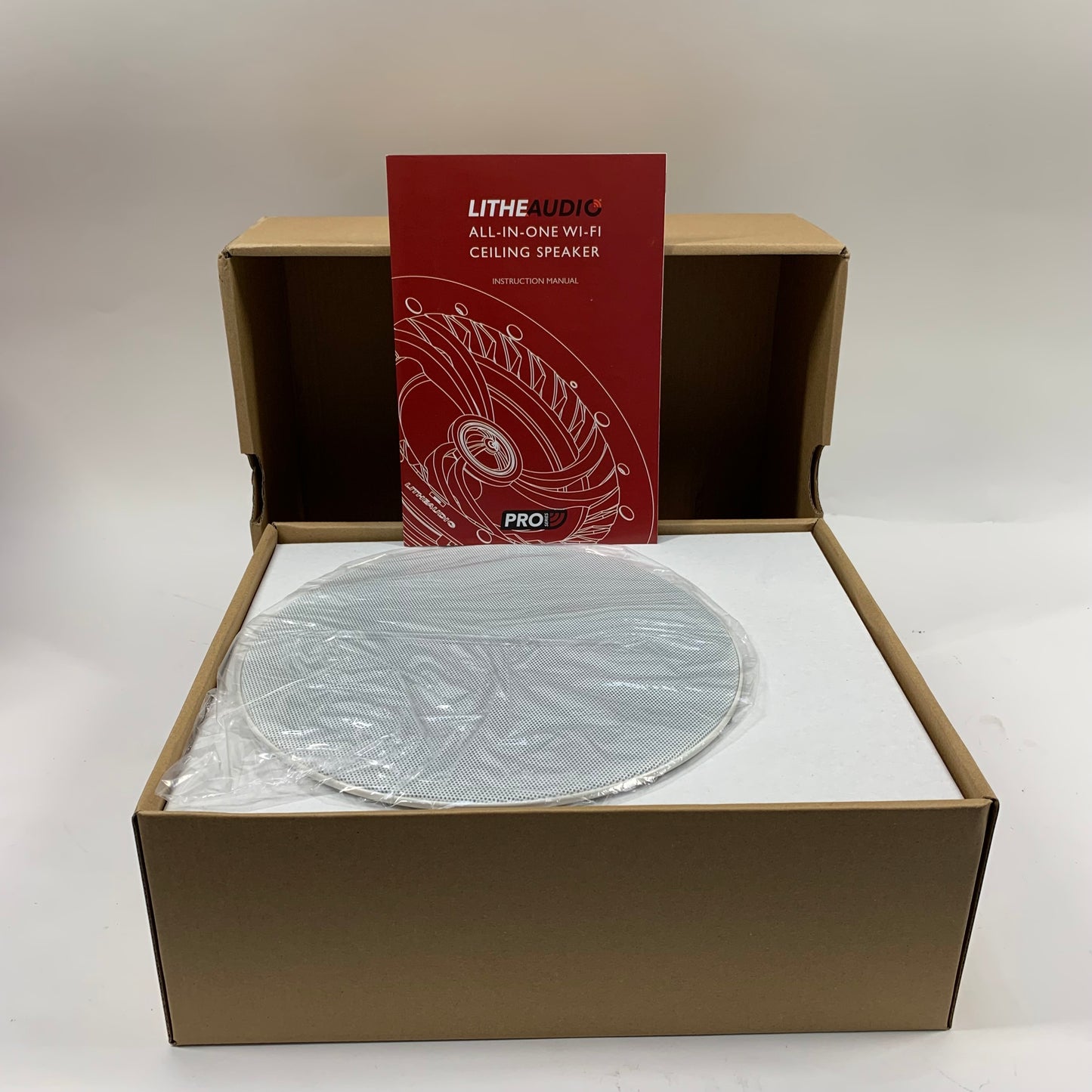 New LitheAudio LWF2Pro Ceiling Speaker Black 06500US