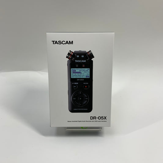 New TASCAM DR-05X Stereo Handheld Digital Audio Recorder and USB Audio Interface
