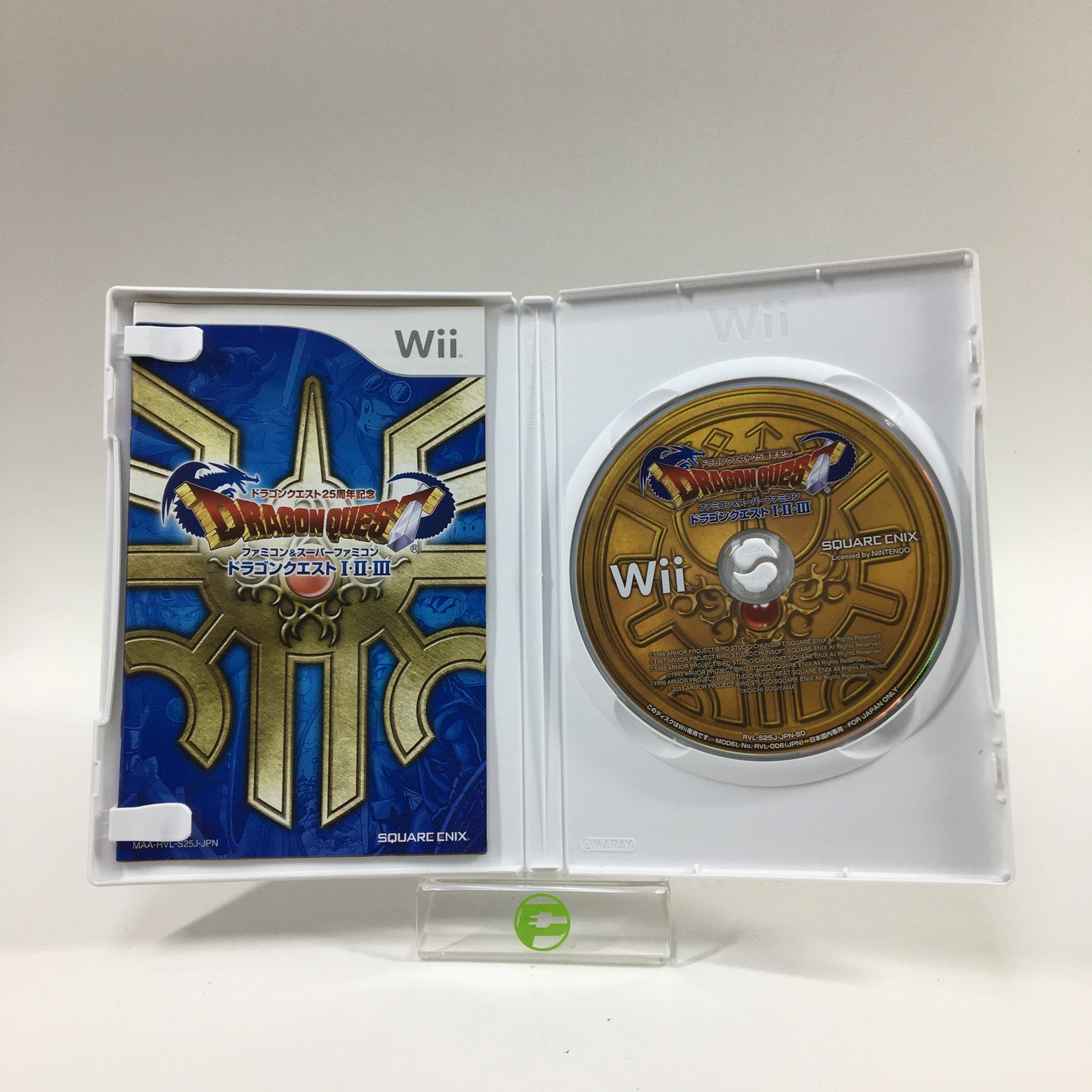 Dragon Quest 25th Anniversary I II III Collection (Nintendo Wii, 2011) JP