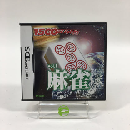 1500 DS Spirits Vol.1 Mahjong (Nintendo DS, 2007) JP