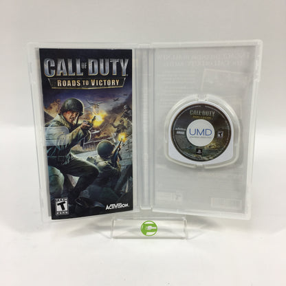 Call of Duty Roads to Victory (Sony PlayStation Portable PSP, 2007)