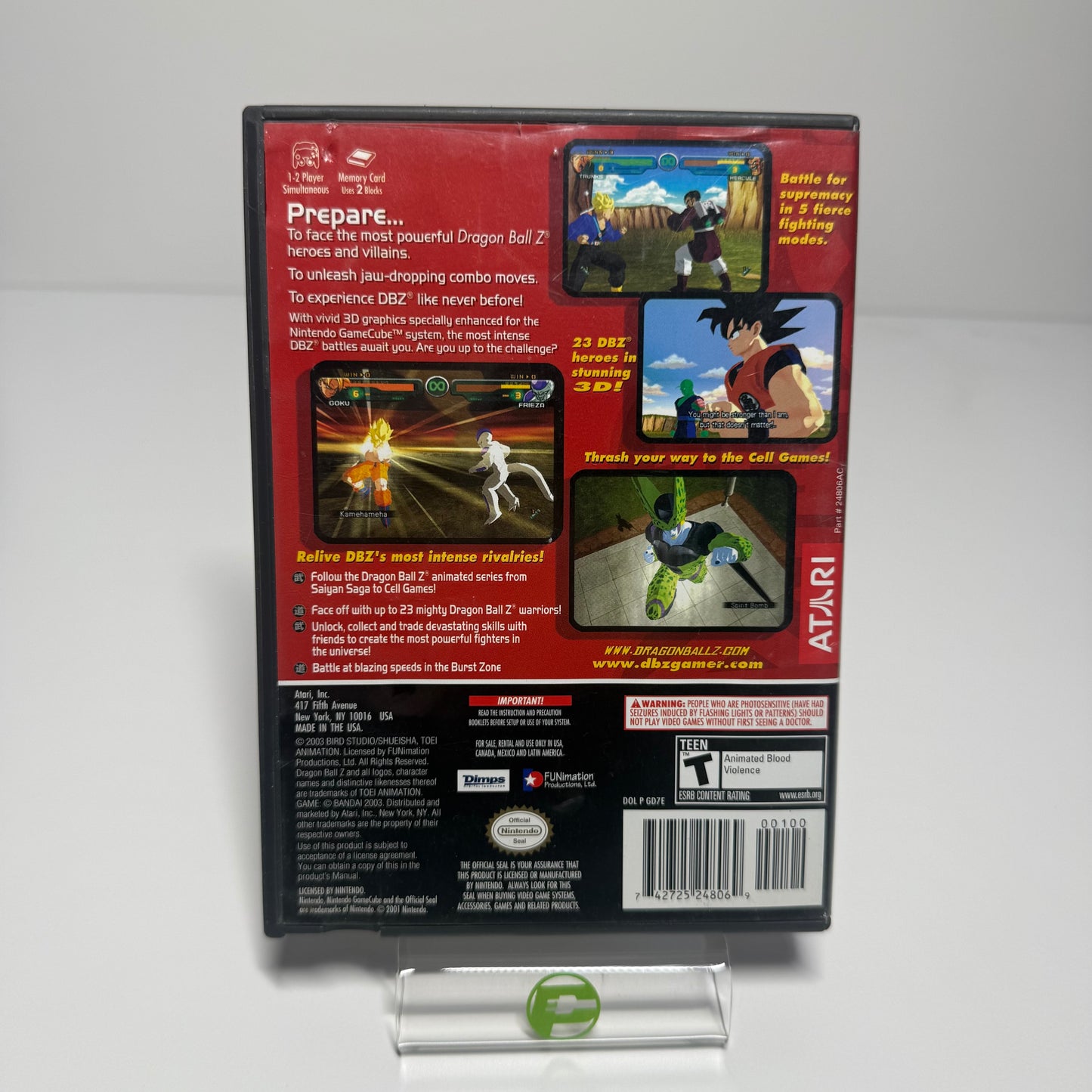 Dragon Ball Z Budokai (Nintendo GameCube, 2003)