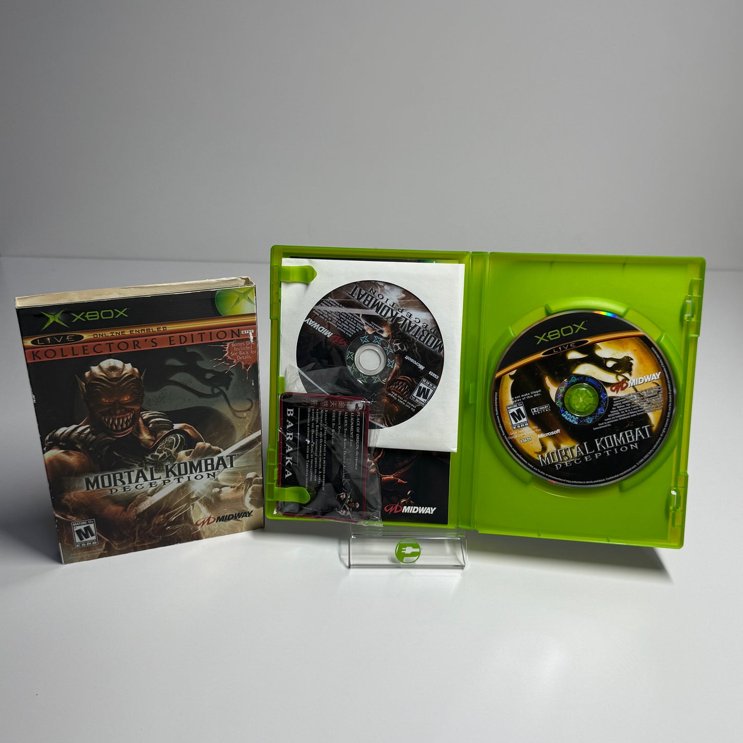Mortal Kombat: Deception [Kollector's Edition: Baraka Version] (Xbox, 2004)