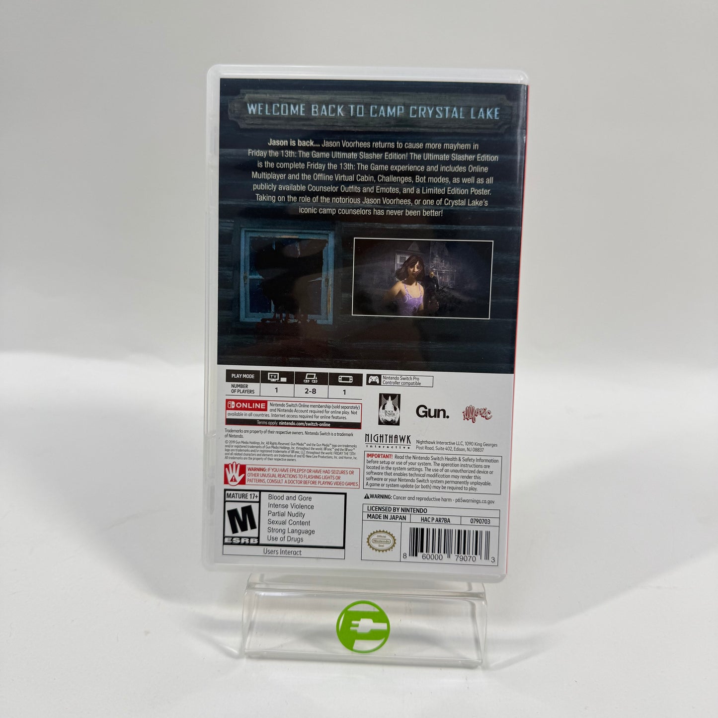 Friday the 13th [Ultimate Slasher Edition] (Nintendo Switch, 2019)