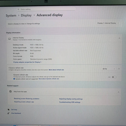 Dell Precision 7770 17.3" i5-12600HX 2,5 16GB RAM 256GB SSD