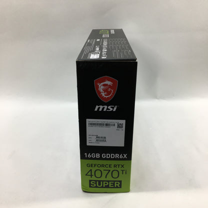 MSI GeForce RTX 4070 Ti SUPER 16GB GDDR6X Graphics Card 912-V513-625