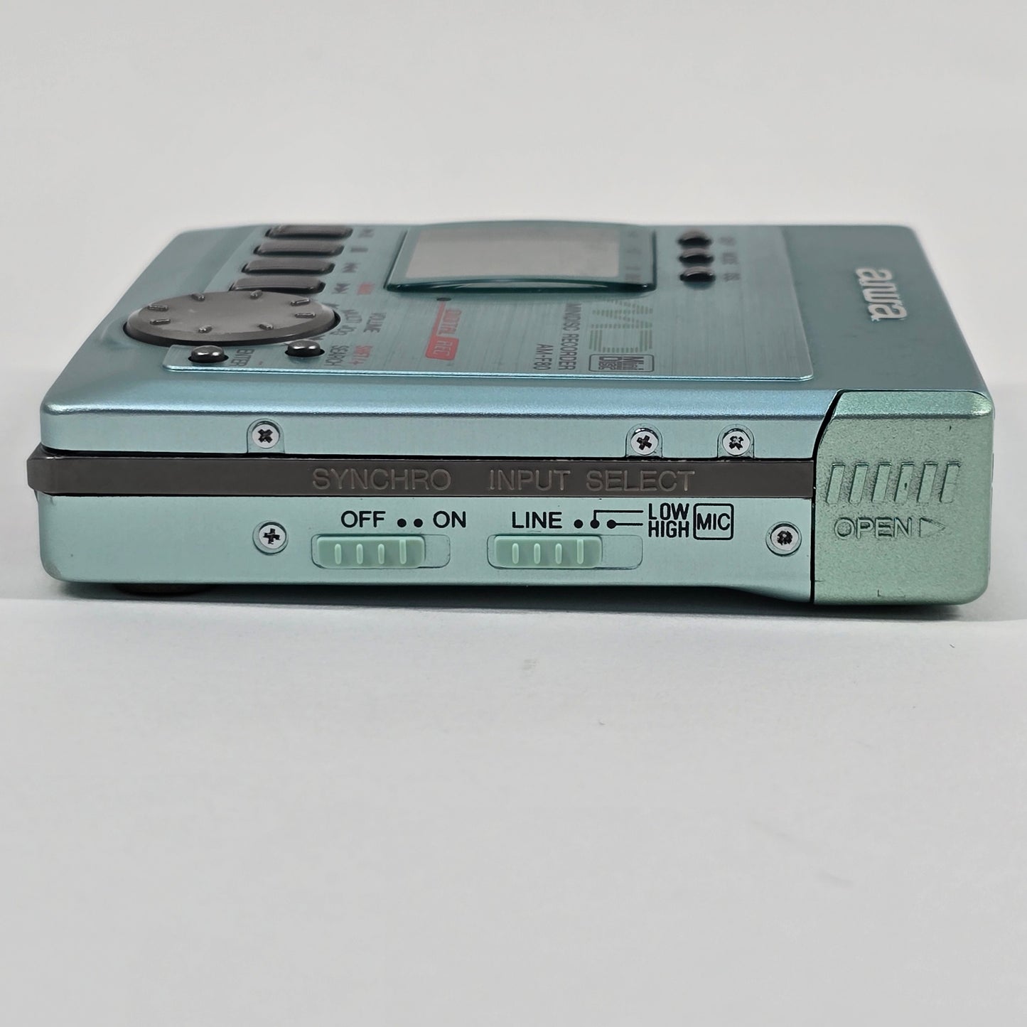Aiwa AM-F80 Minidisc Recorder Tested