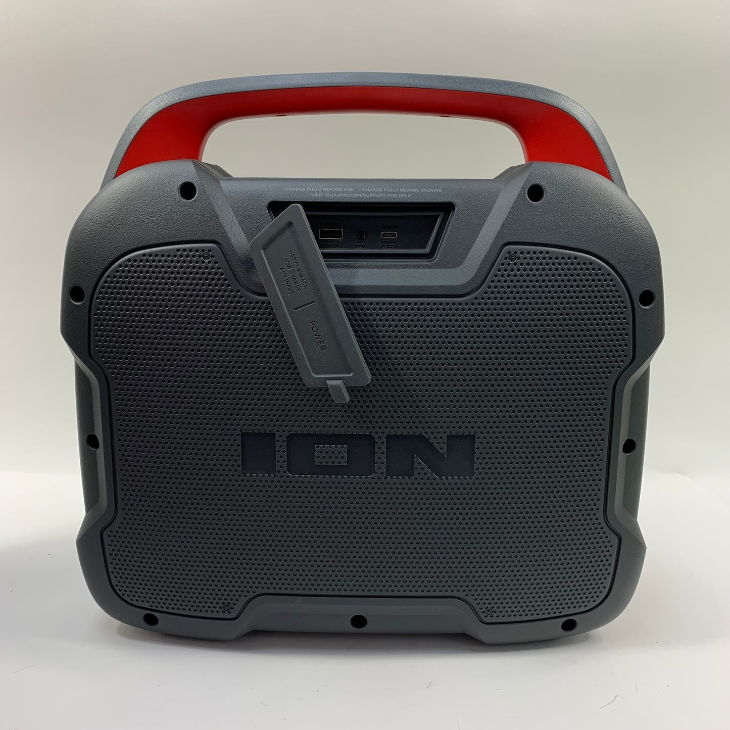 ION PATHFINDER GO Waterproof Wireless Portable Bluetooth Speaker Black 4119280
