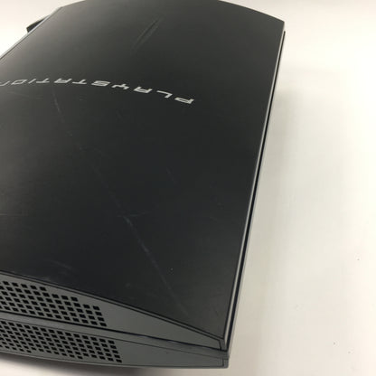 Sony PlayStation 3 Fat PS3 60GB Black Console Gaming System CECHA01