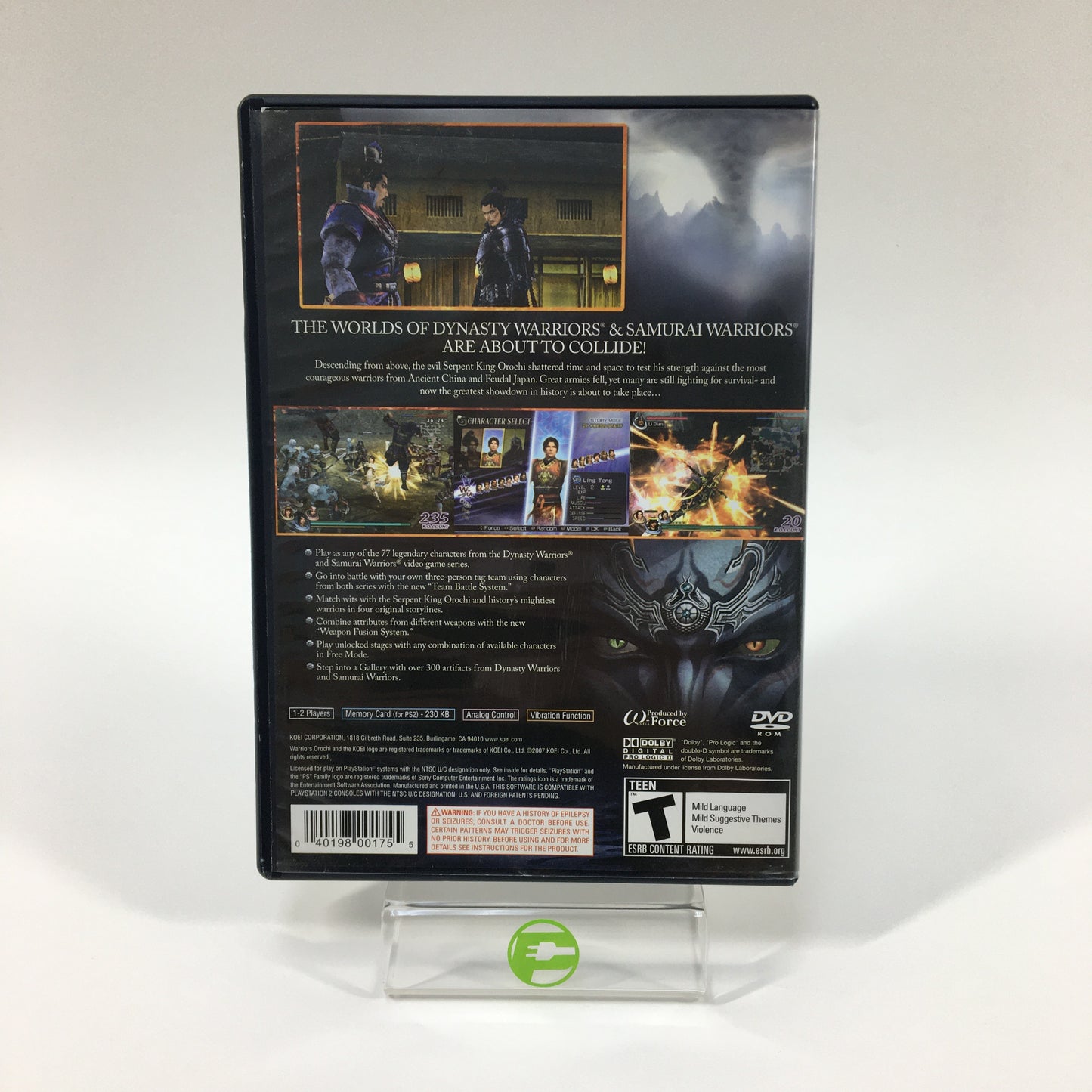 Warriors Orochi (Sony PlayStation 2 PS2, 2007)