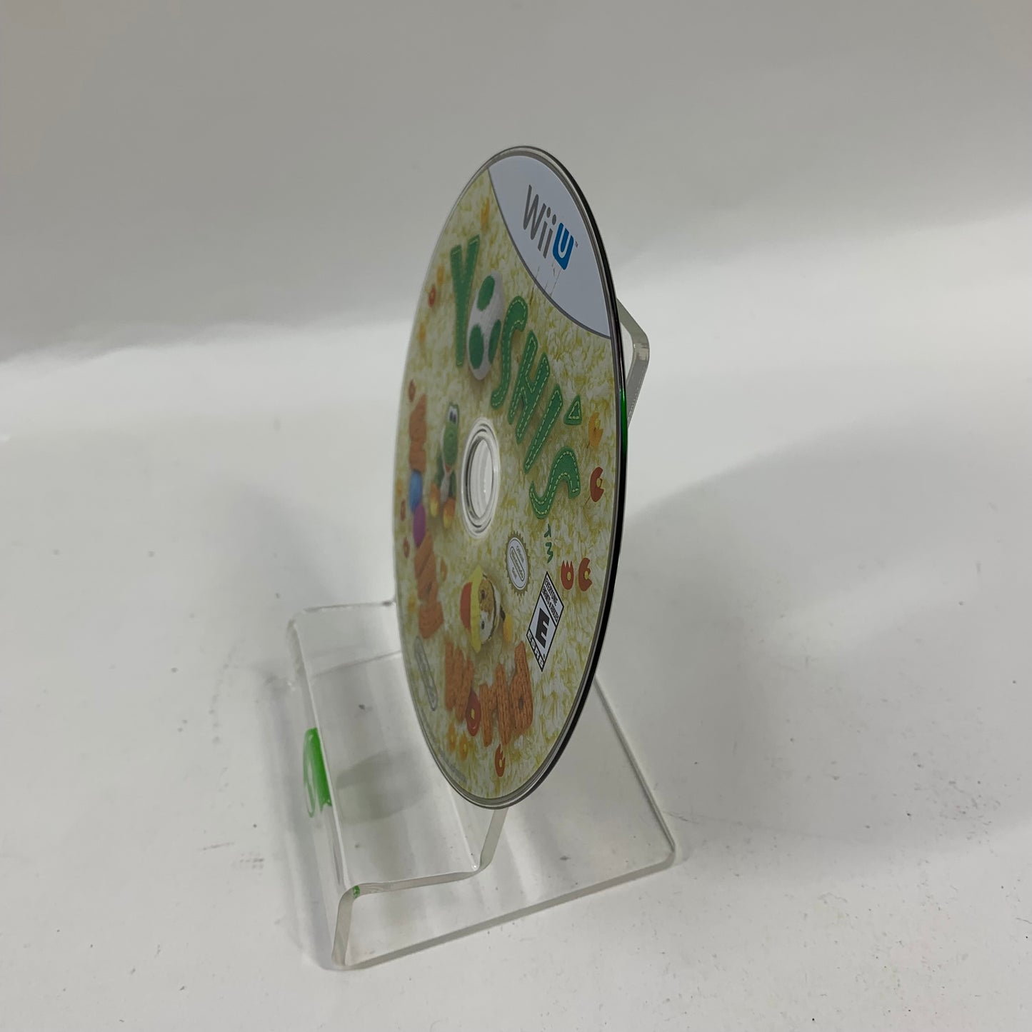 Yoshi's Woolly World (Nintendo Wii U, 2015) Disc Only