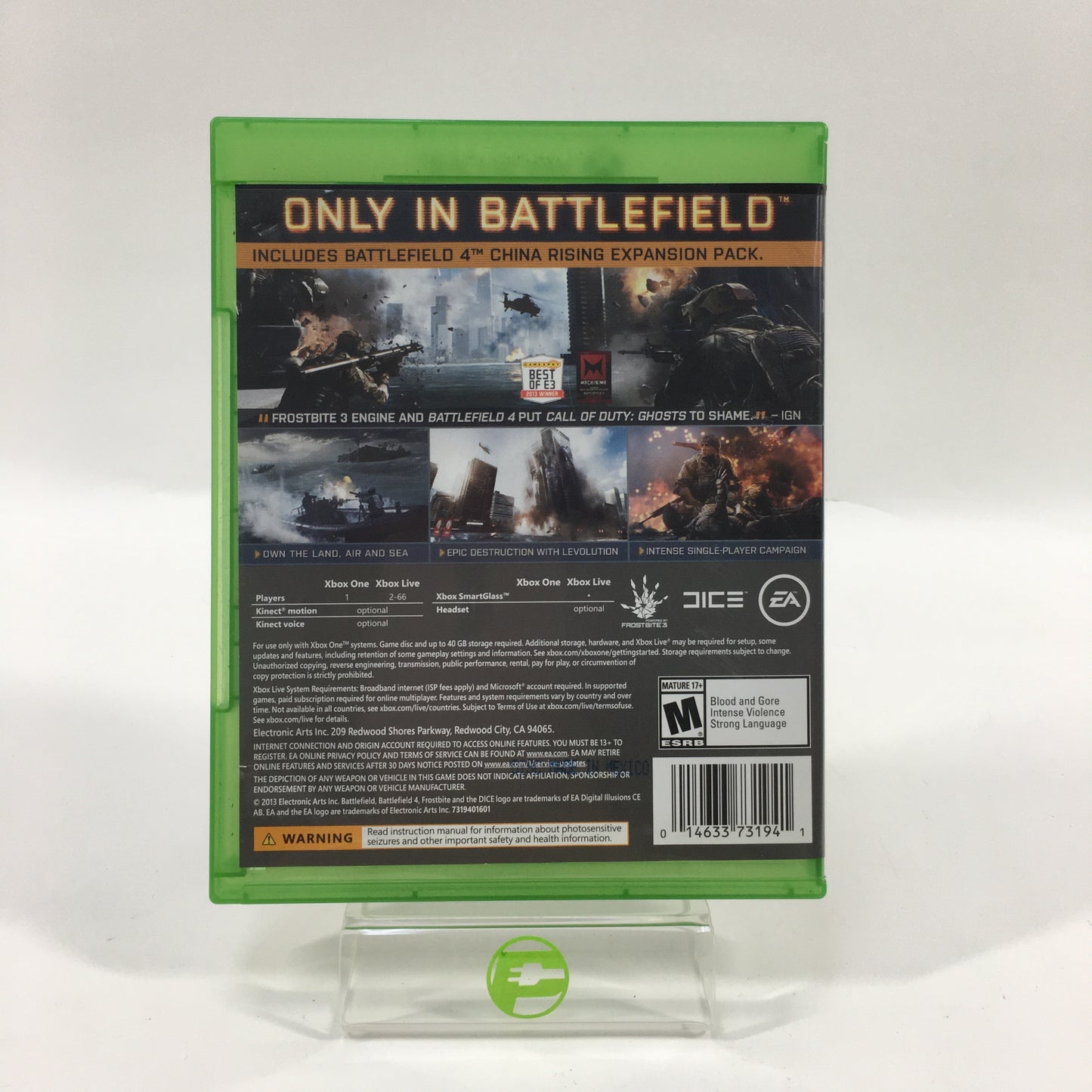 Battlefield 4 [Limited Edition] (Microsoft Xbox One, 2013)