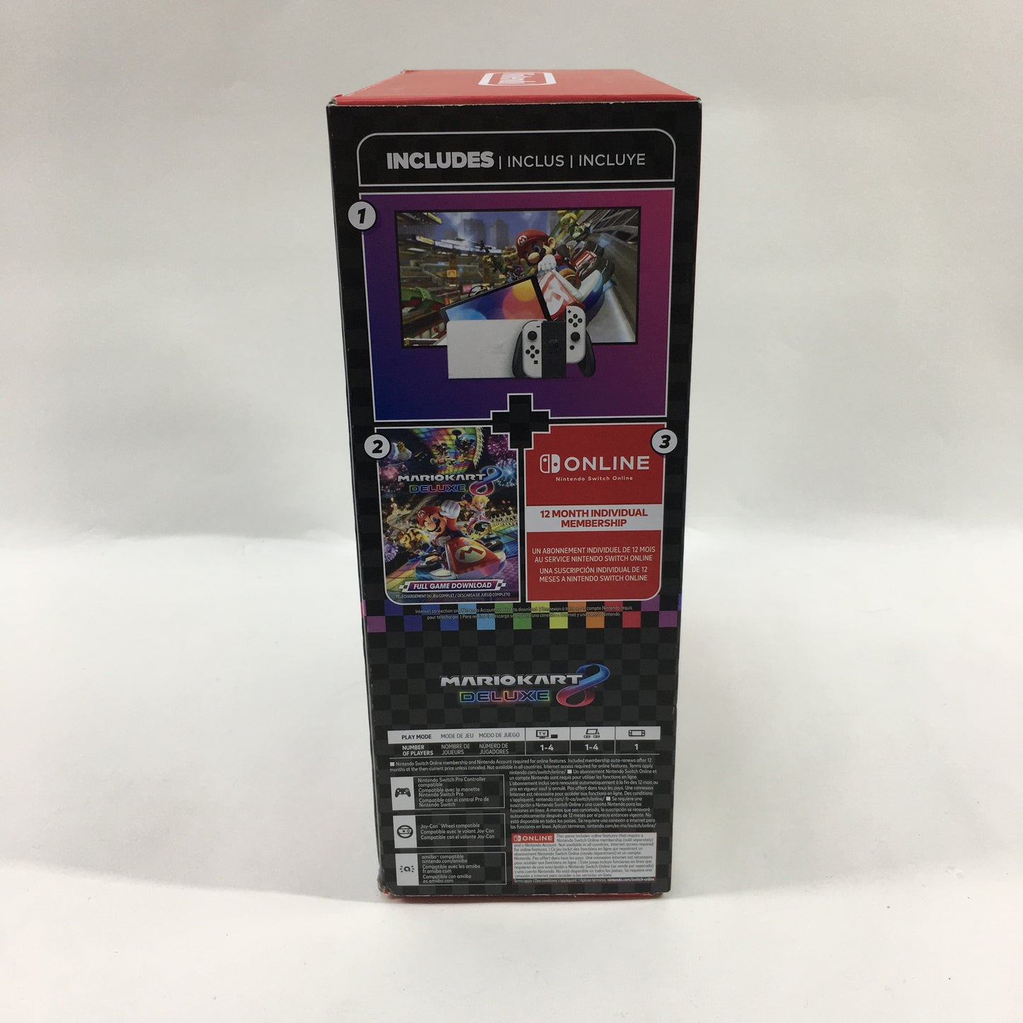 Nintendo Switch OLED Video Game Console HEG-001 Black/White