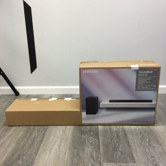 New Samsung 5.1 Channel Soundbar with DTS Virtual:X Wireless Subwoofer HW-B73CD