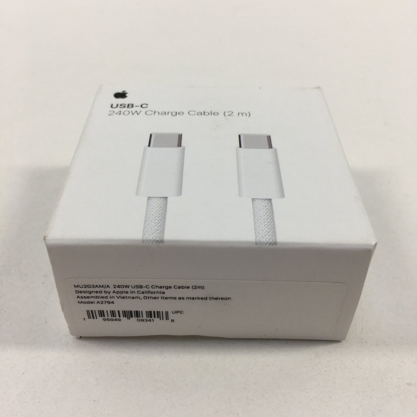 New Apple 240W Charge Cable (2m) White MU2G3AM/A