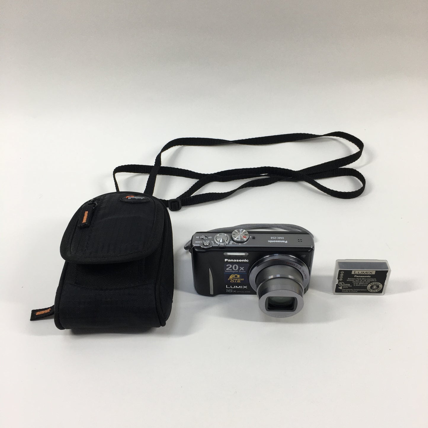 Panasonic Lumix 16x Optical Zoom DMC-ZS8 14.1MP Compact Digital Camera