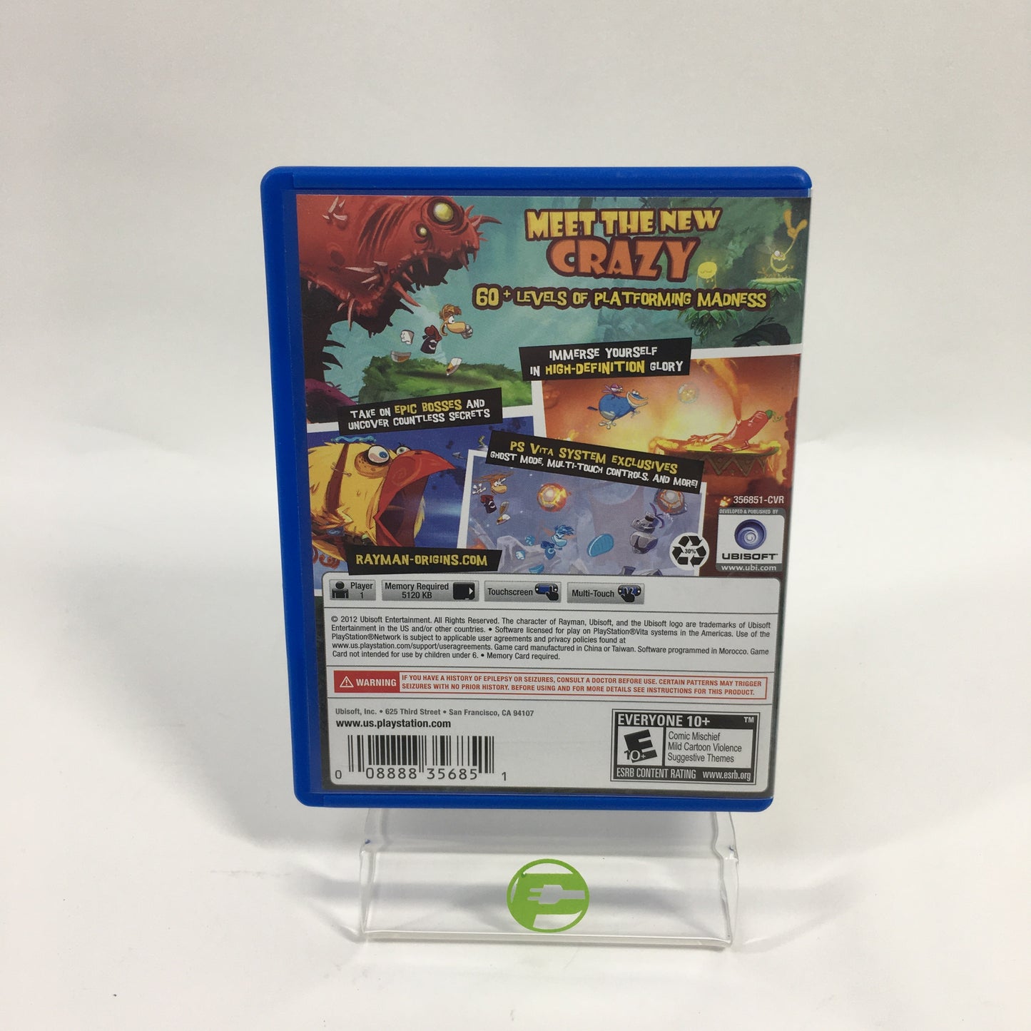 Rayman Origins (Sony PlayStation Vita PS Vita, 2012)