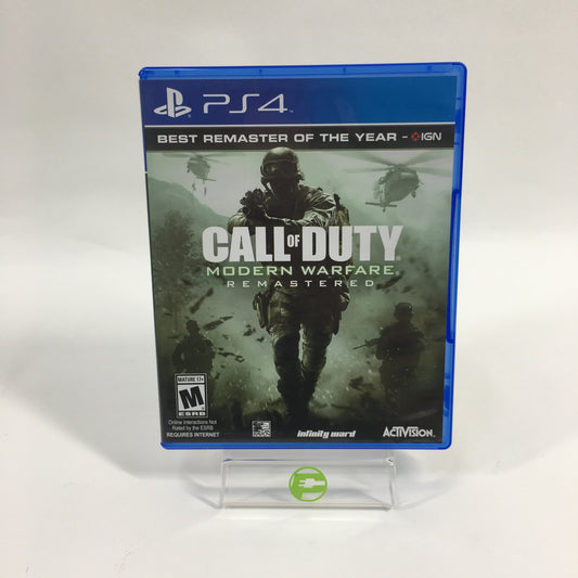 Call of Duty: Modern Warfare Remastered (Sony PlayStation 4 PS4, 2017)