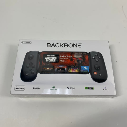 New Backbone One 2nd Generation Mobile Gaming Controller BB-02-P-BR