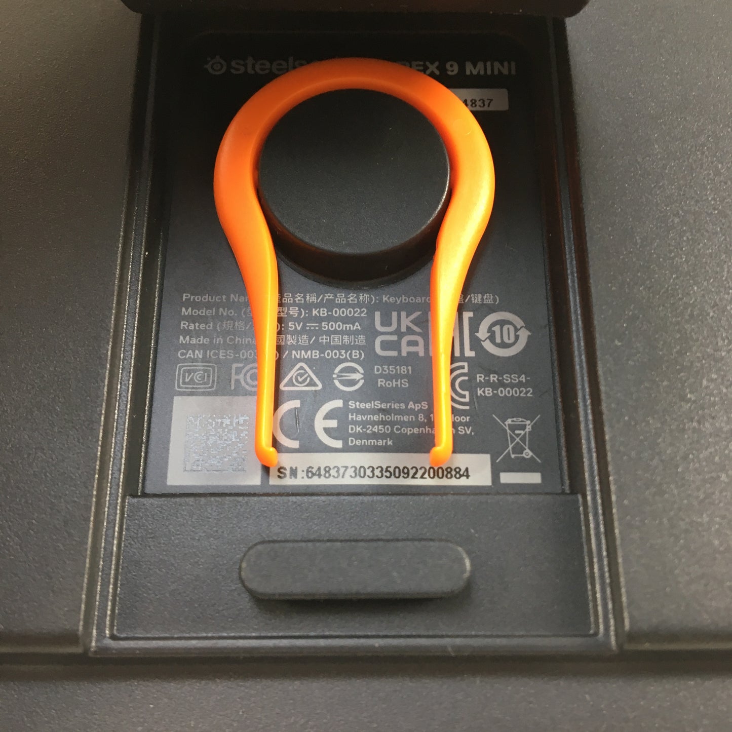 STEELSERIES APEX 9 MINI USB - C KB - 00022
