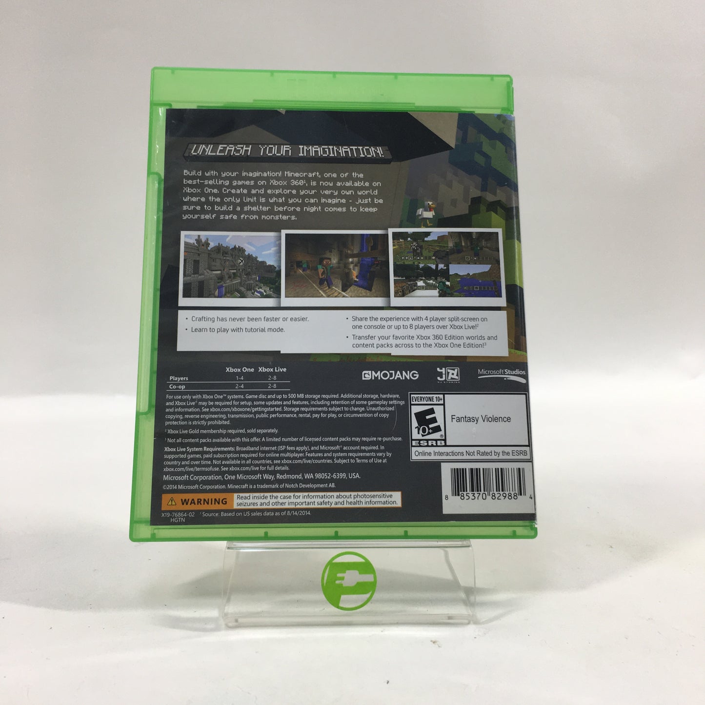 Minecraft [Xbox One Edition] (Microsoft Xbox One, 2014)