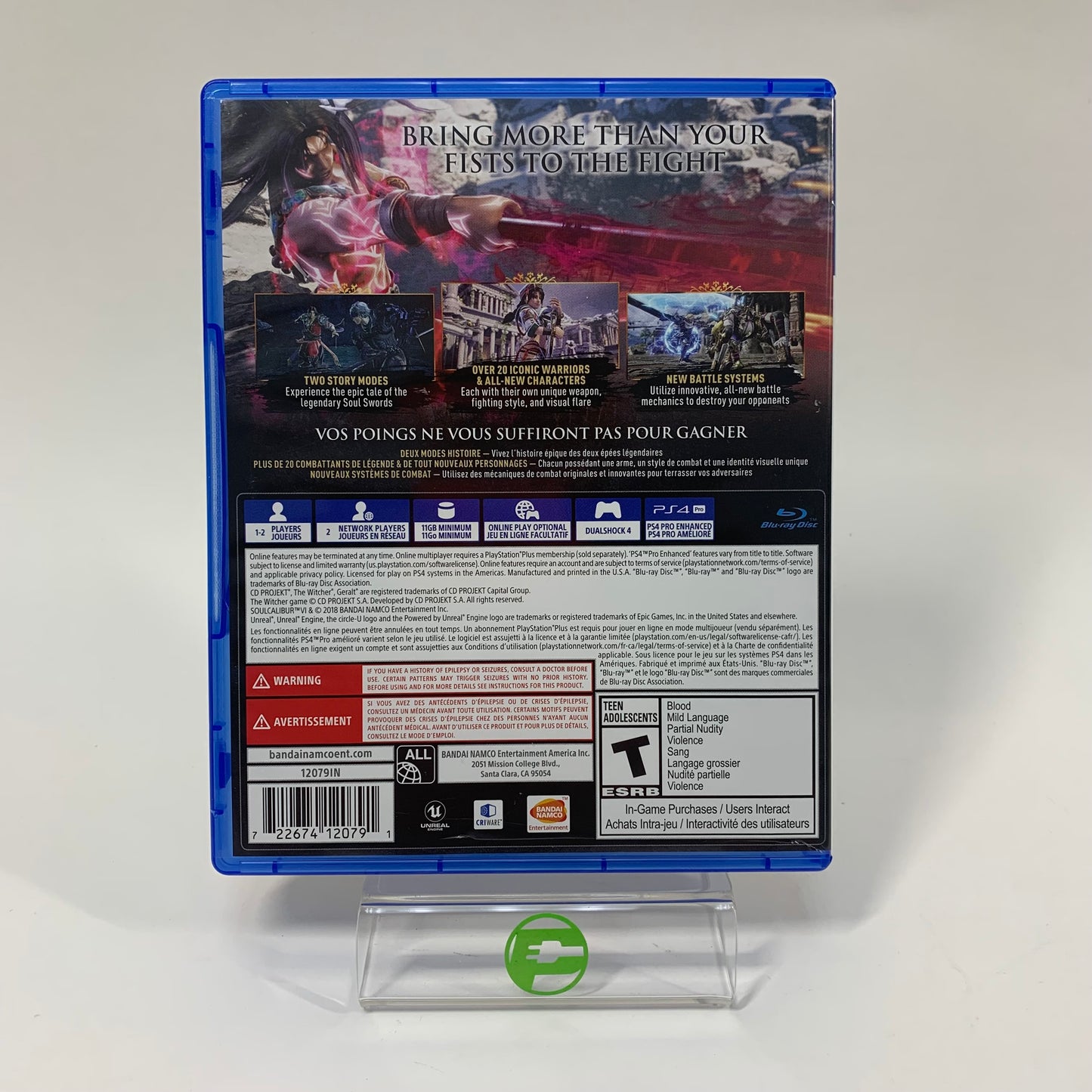 Soul Calibur VI (Sony PlayStation 4 PS4, 2018)