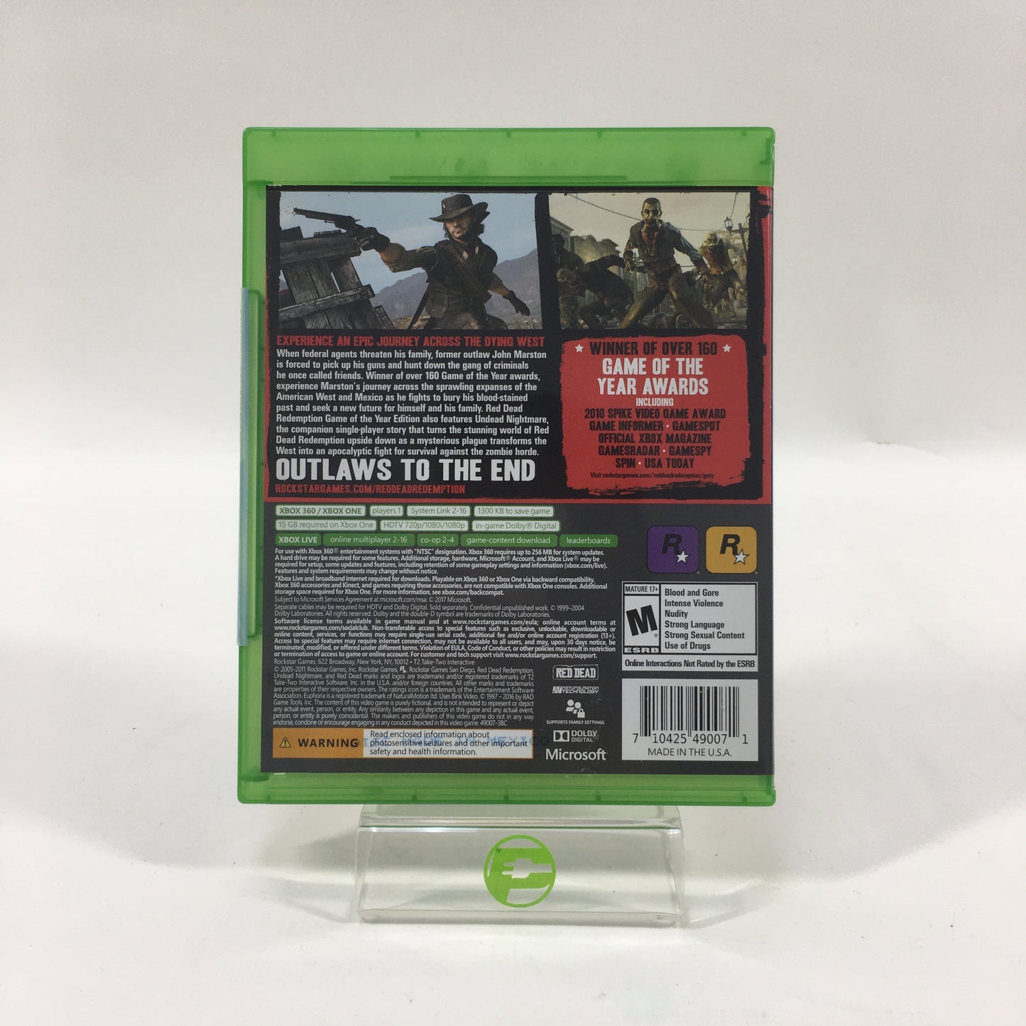 New Red Dead Redemption [Game of the Year] (Microsoft Xbox 360, 2011)
