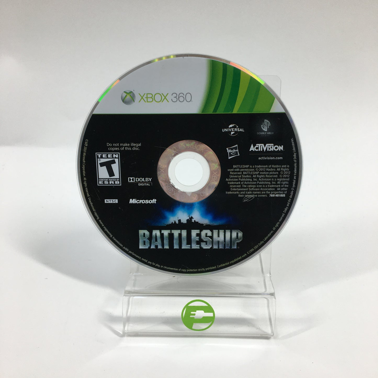 Battleship (Microsoft Xbox 360, 2012)