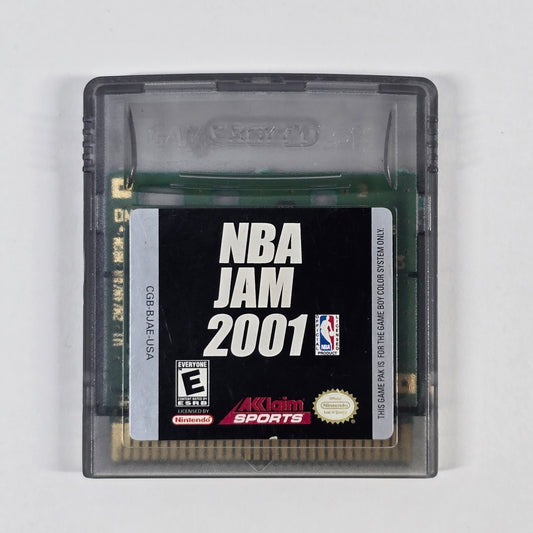 NBA Jam 2001 (Nintendo GameBoy Color, 2000) Cartridge Only