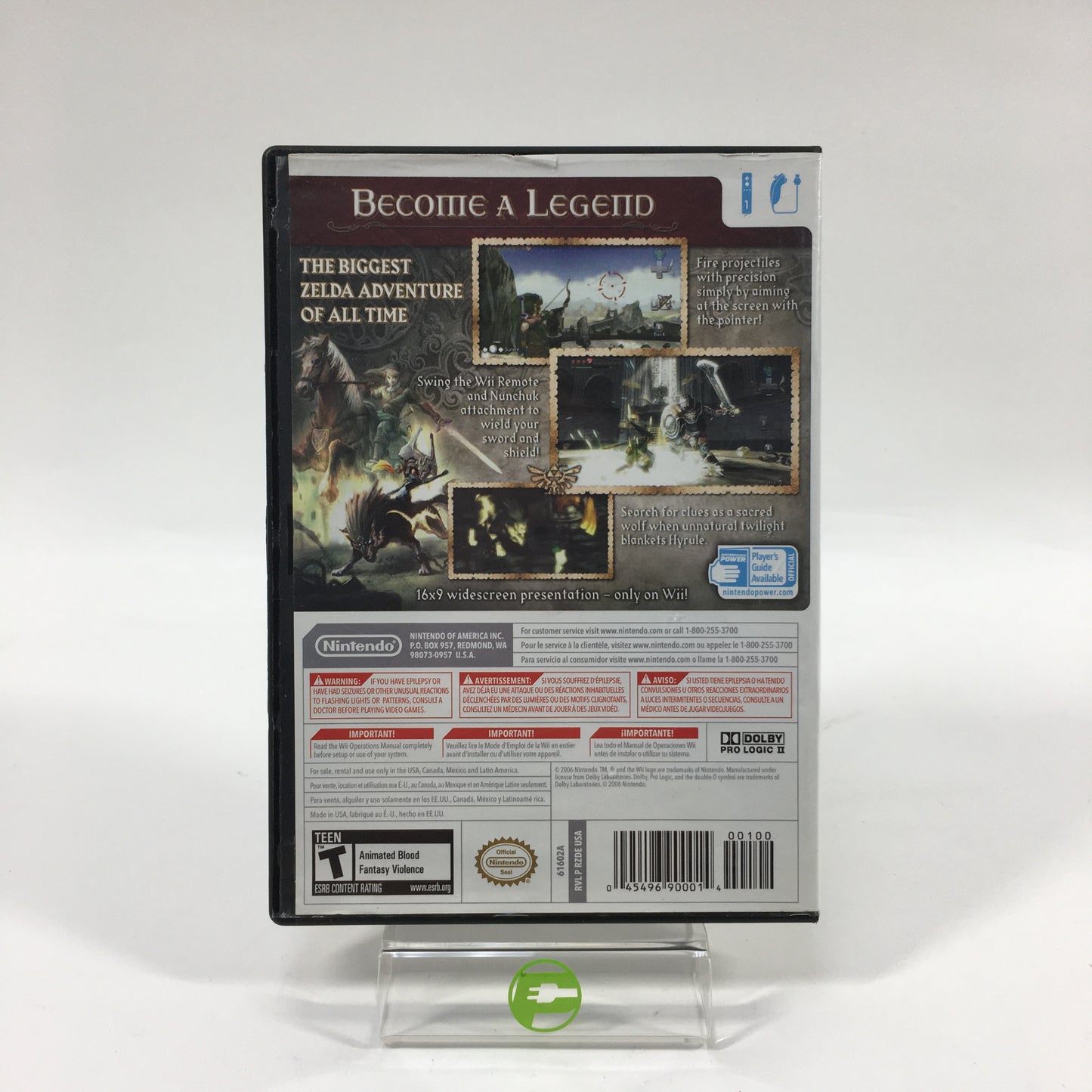 Zelda Twilight Princess (Nintendo Wii, 2006)