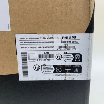 New Philips D Line Display 32BDL4550D