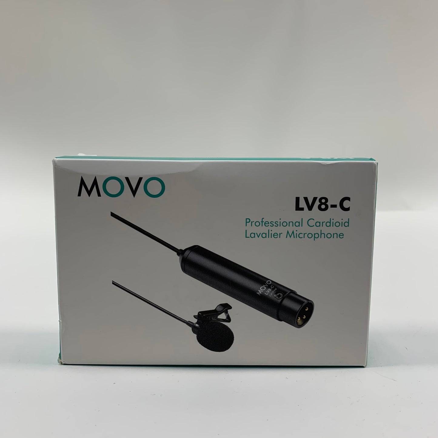 New MOVO Professional Cardioid 35 Hz to 18 kHz Lavalier Microphone LV8-C
